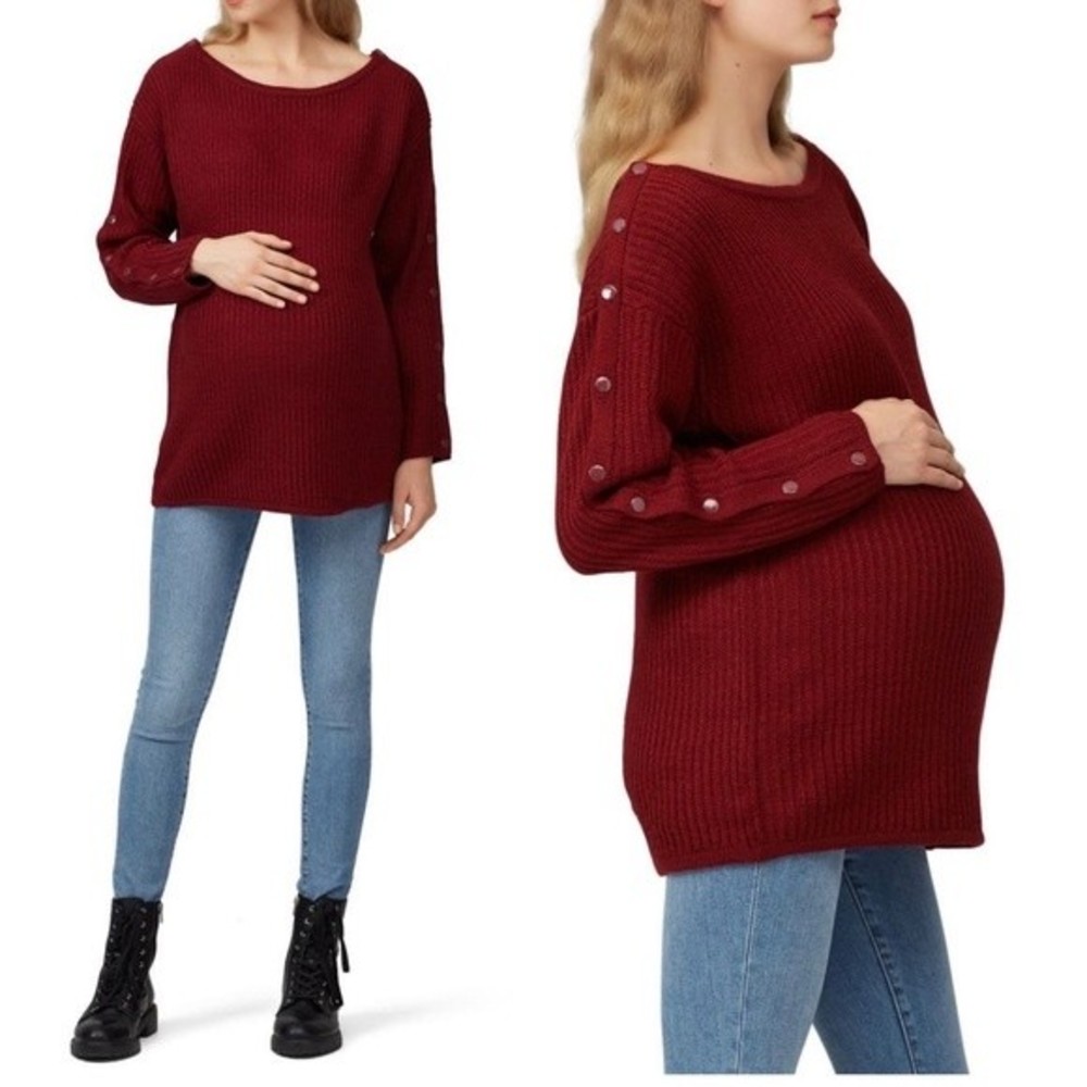 Nom Odette Nursing Maternity Sweater size S